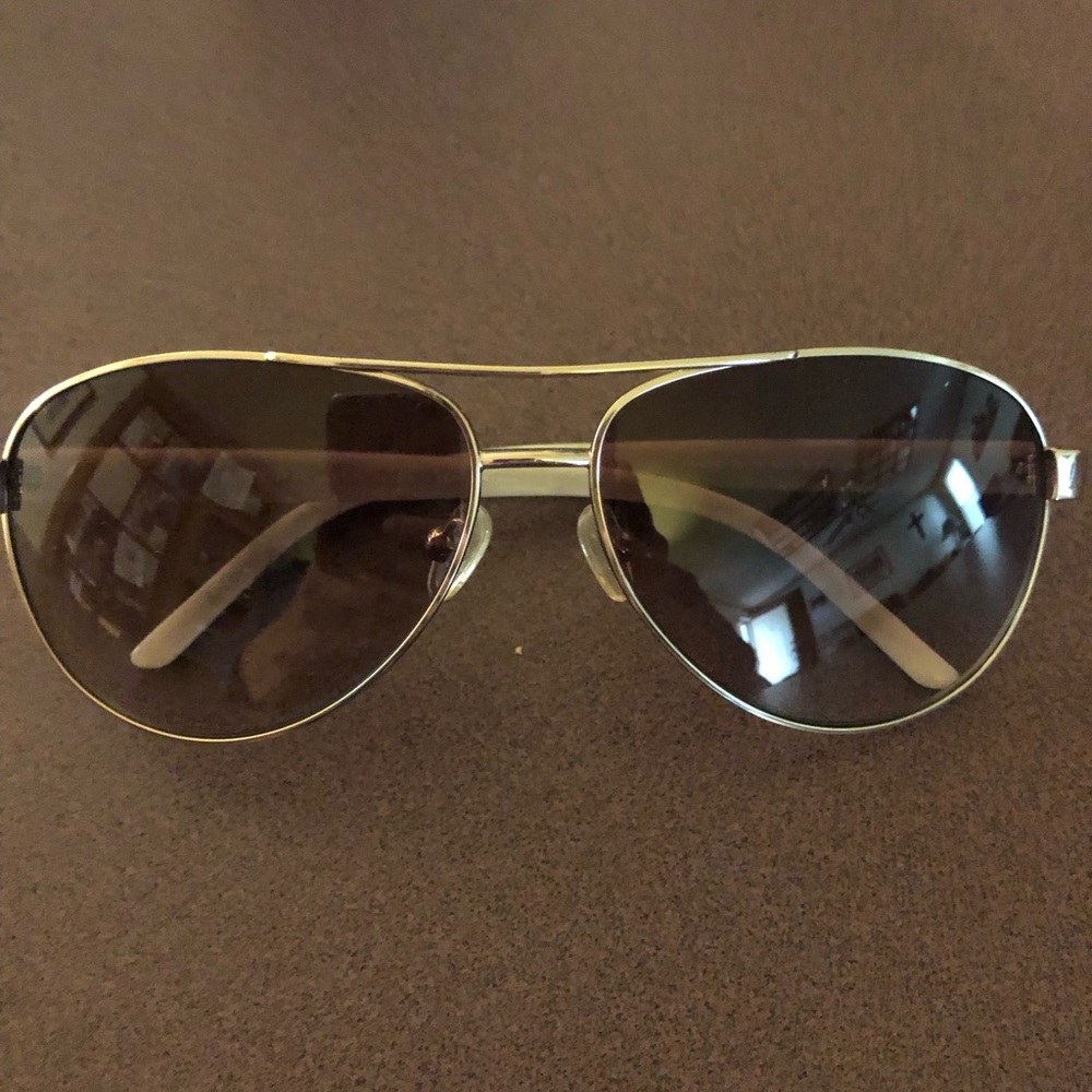 Ralph Lauren women’s sunglasses gold and cream